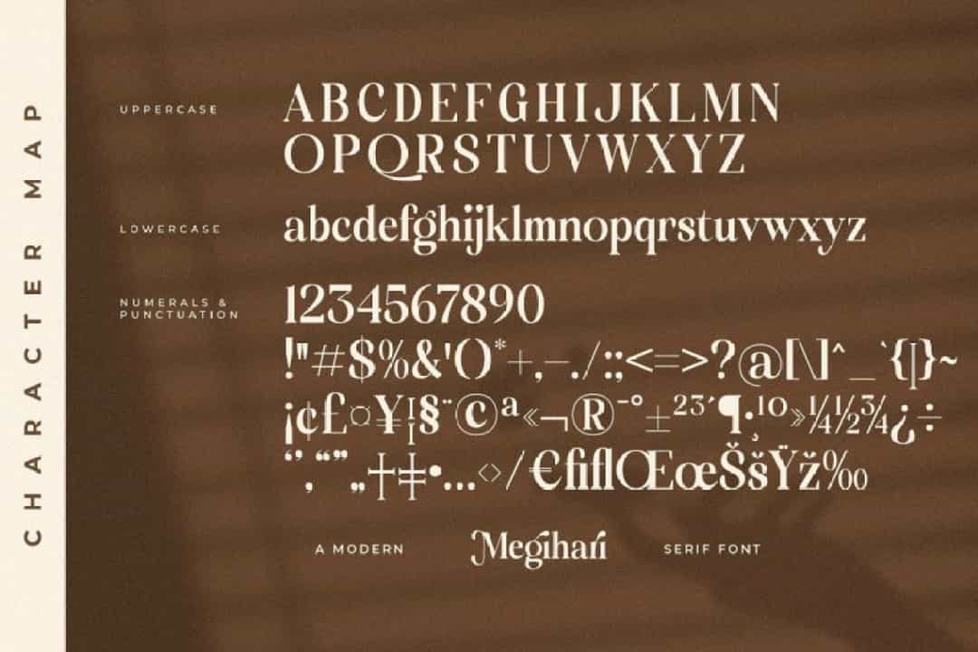 Megihari Font Image 3