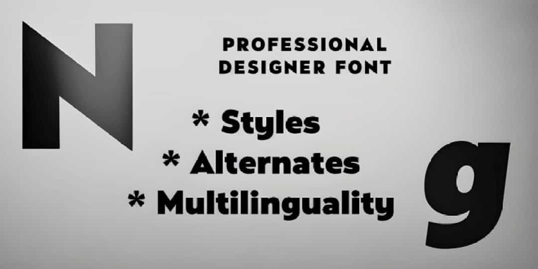 Carl Gauss Font Image 3