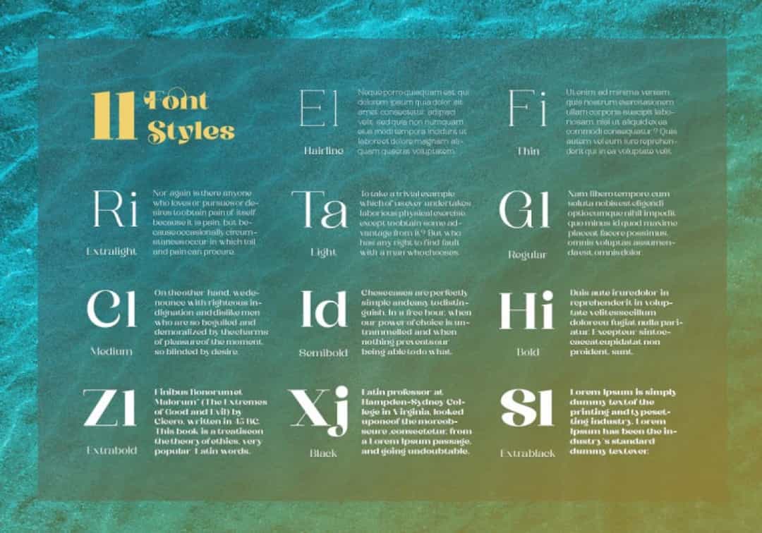 Saylist Font Image 2