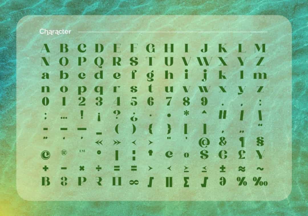 Saylist Font Image 3