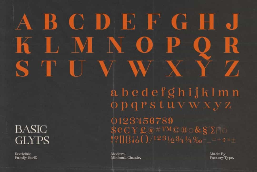 Rockdale Font Image 3