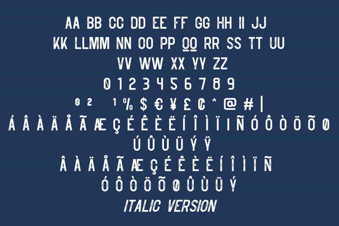 Montelgo Font Image 2