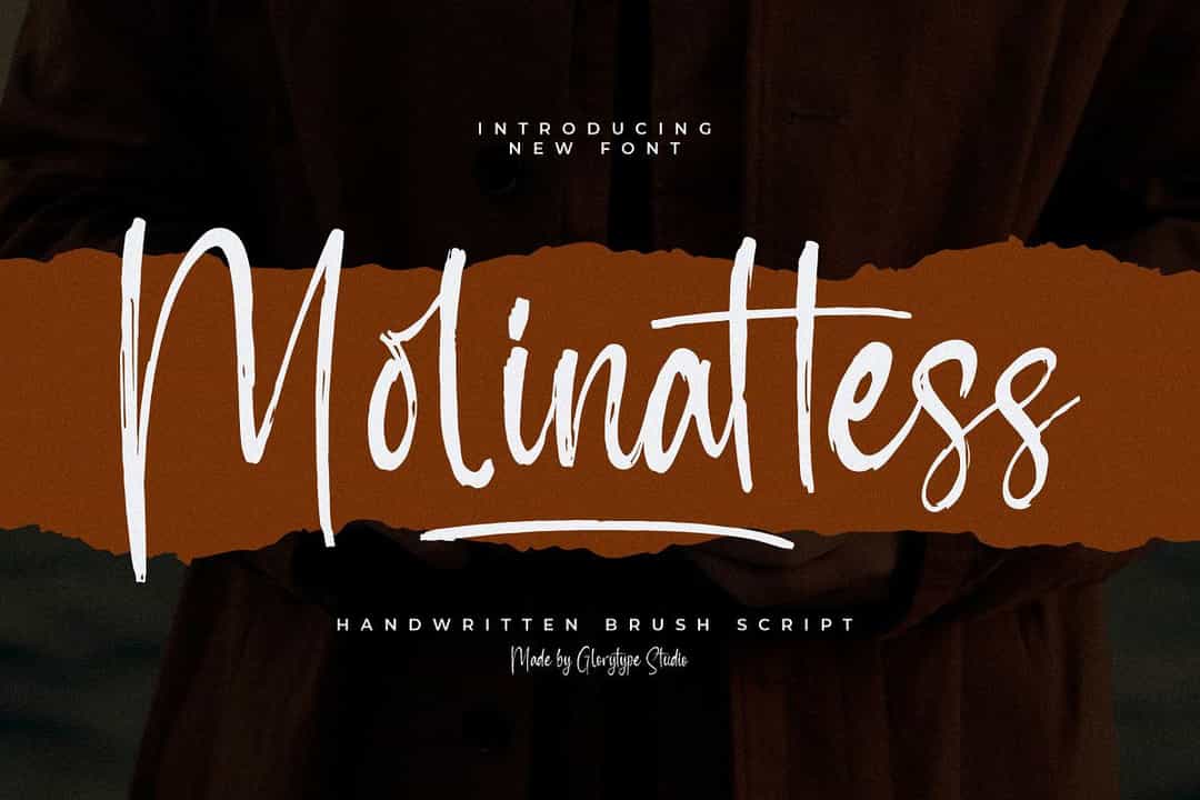 Molinattess Font Image 1