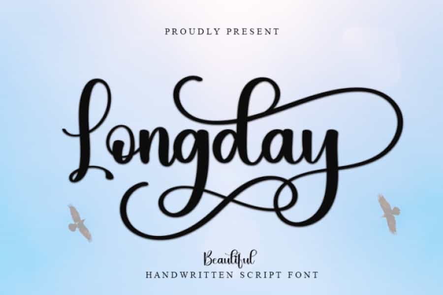 Longday Font Image 1