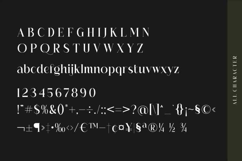 Hagmolya Font Image 3