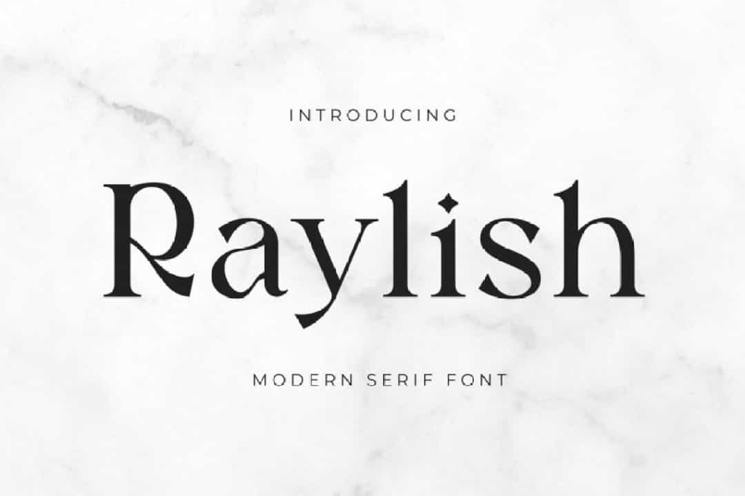 Raylish Font Image 1