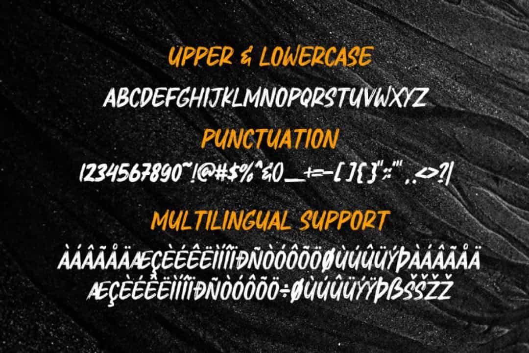 Brushfire Font Image 3