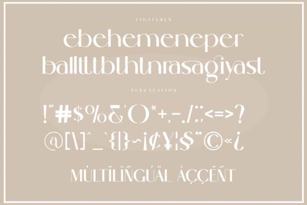 Cenosa Font Image 3