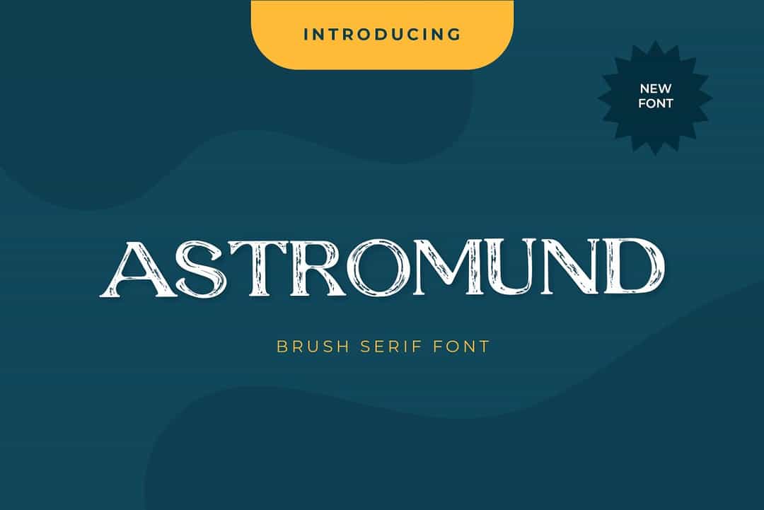 Astromund Font Image 1