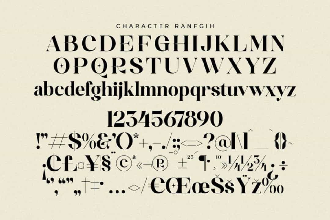 Ranfgih Font Image 3