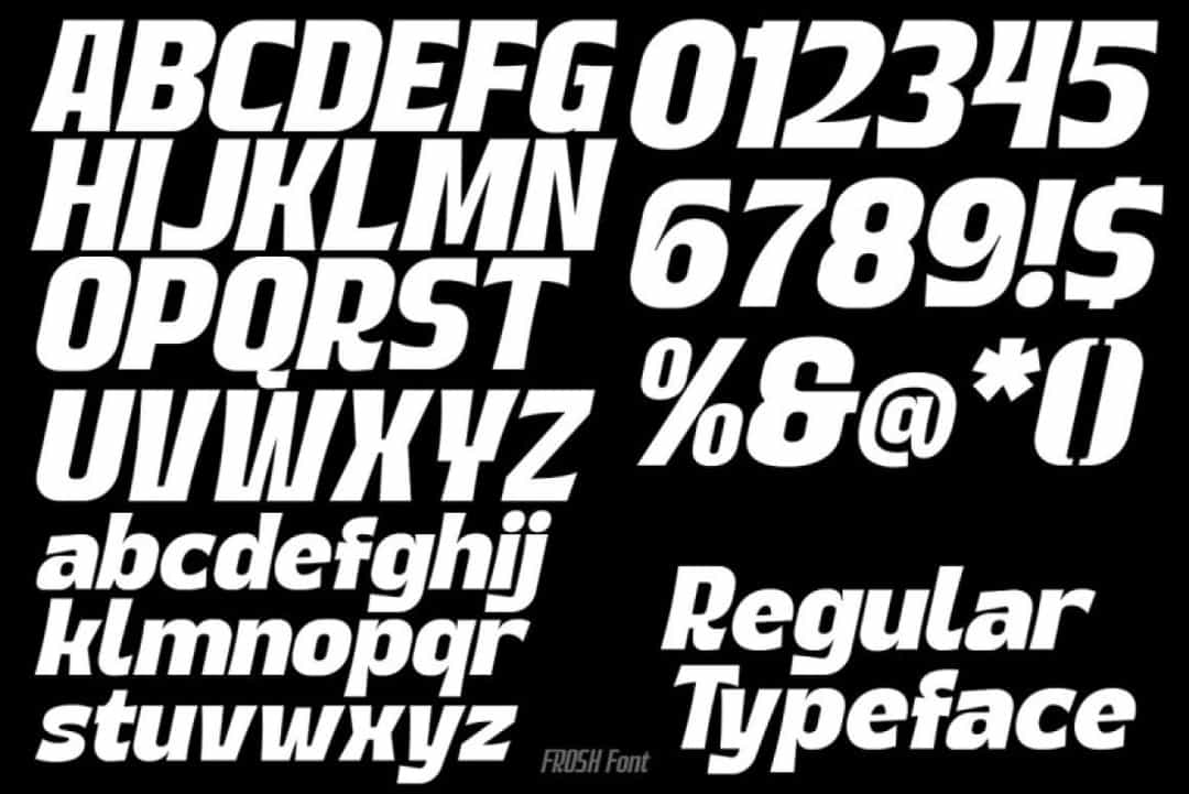 Frosh Font Image 3