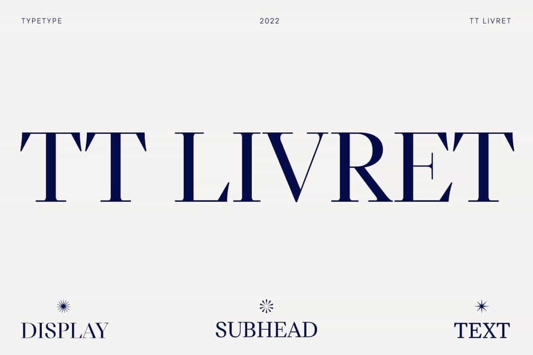 TT Livret Font Image 1