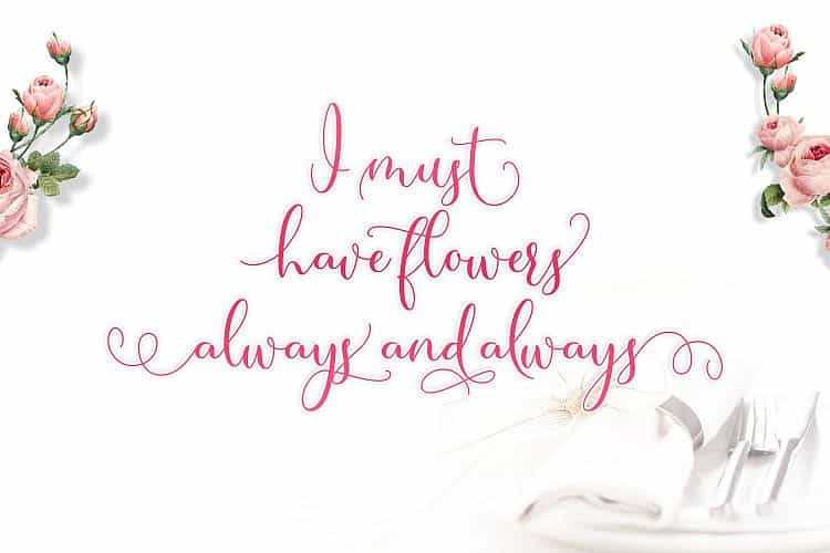Master Script Font Image 3