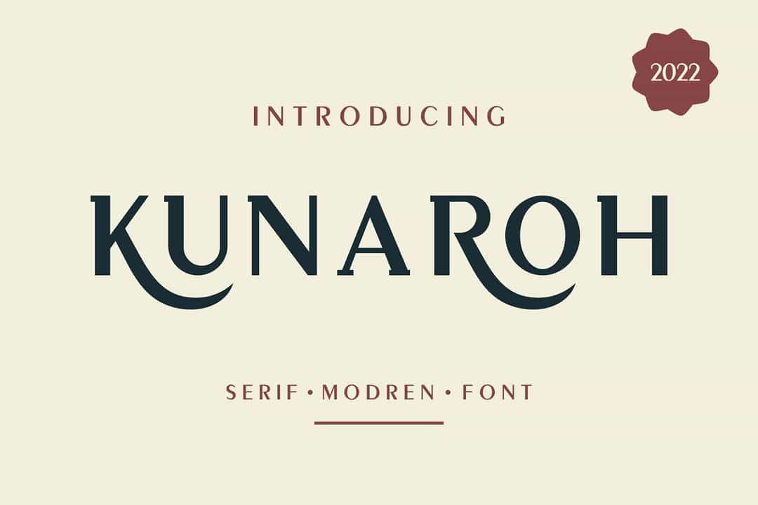 Kunaroh Font Image 1