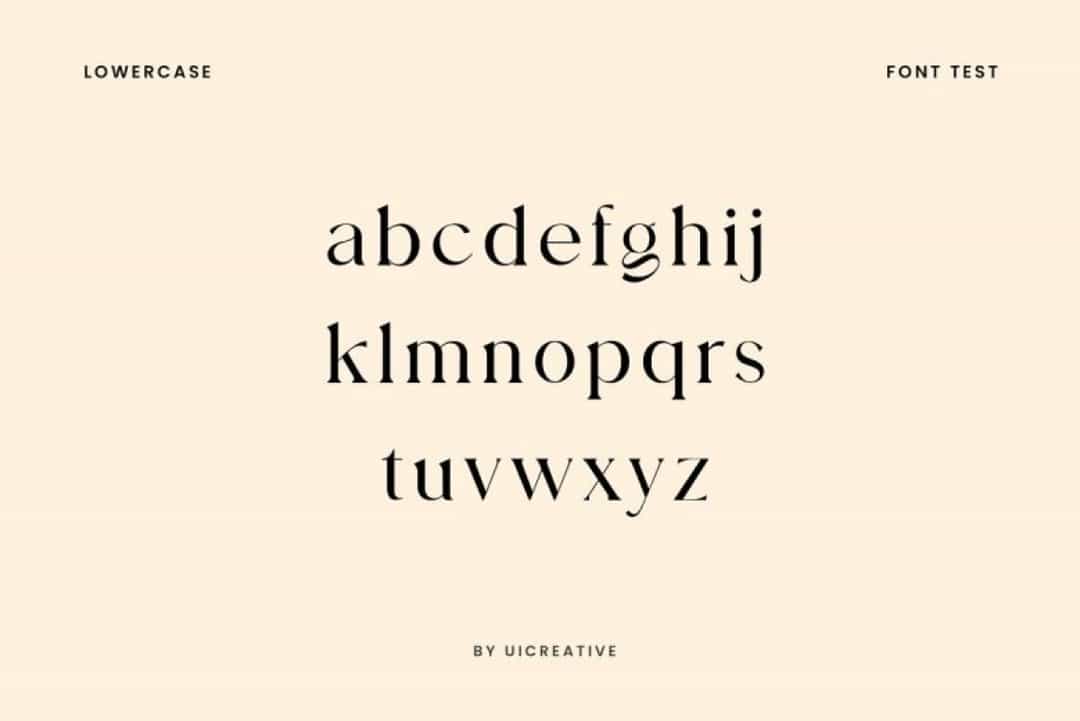 Velomia Vanora Font Image 3
