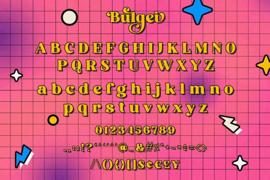 Bulgei Font Image 3