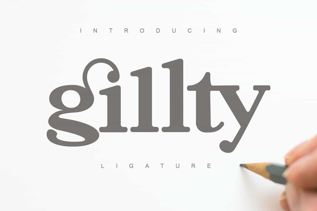 Gillty Font Image 1