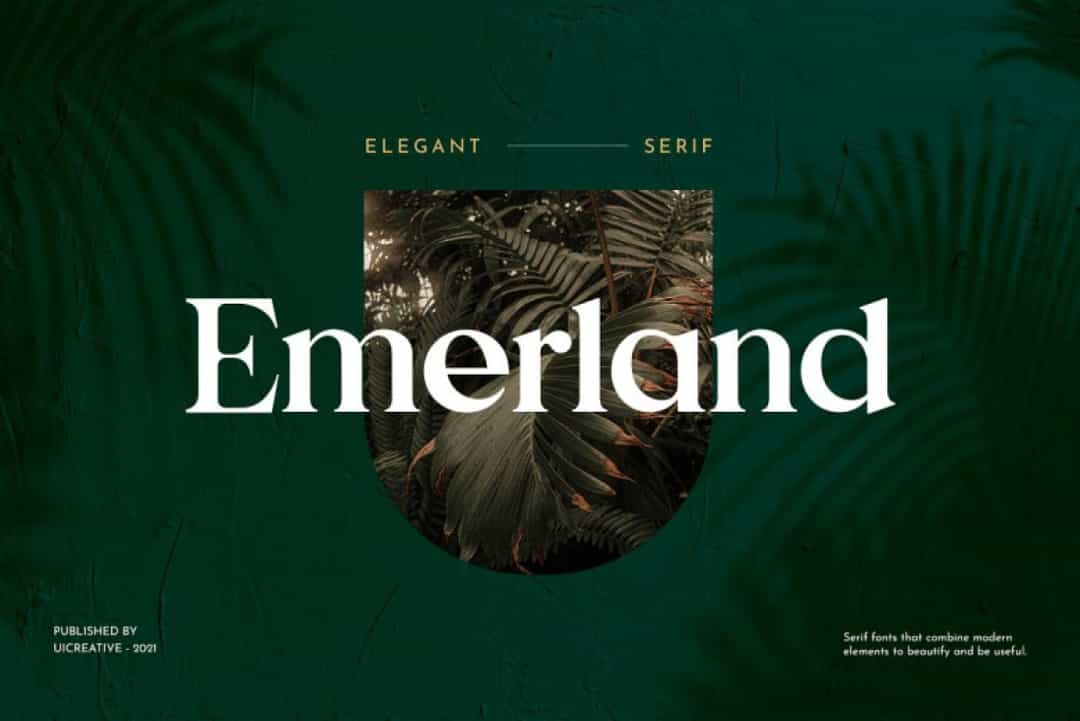 Emerland Font Image 1