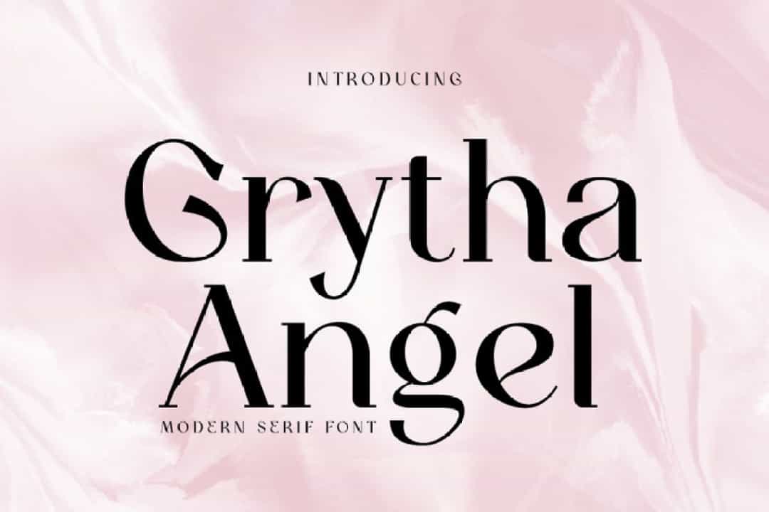 Grytha Angel Font Image 1