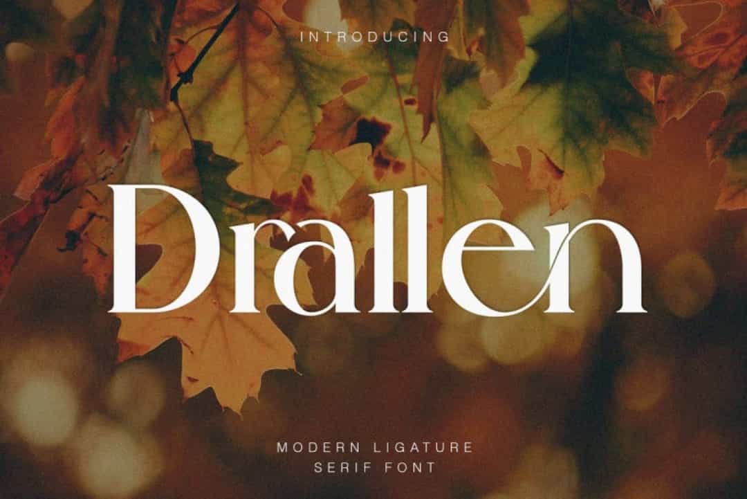 Drallen Font Image 1
