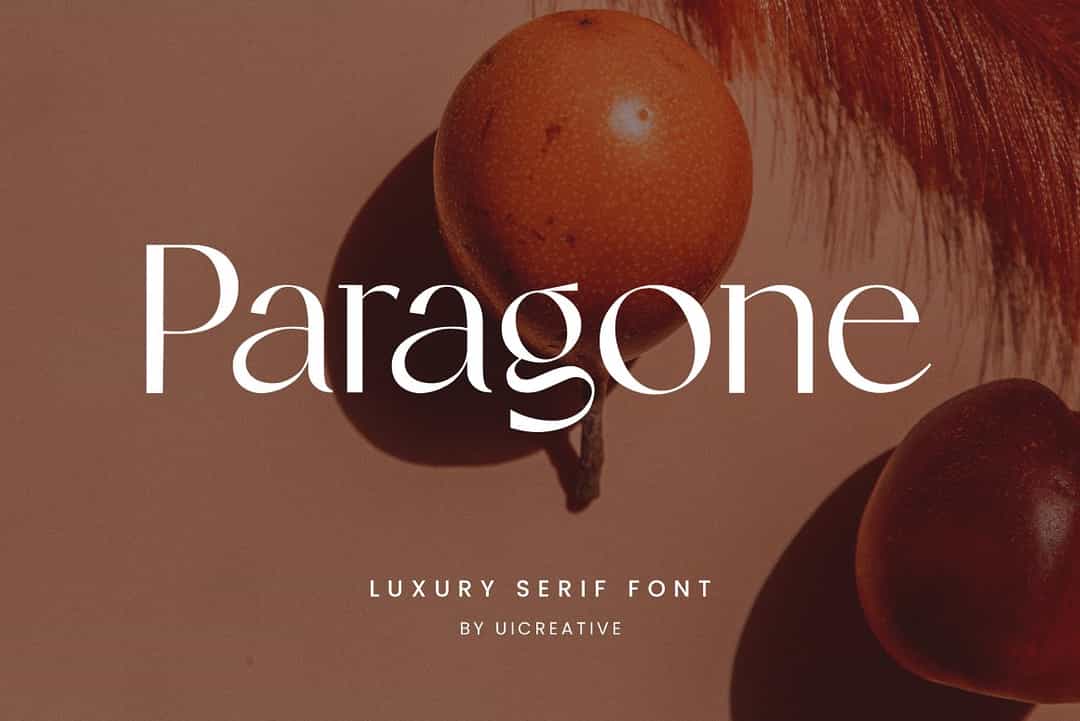 Paragone Font Image 1