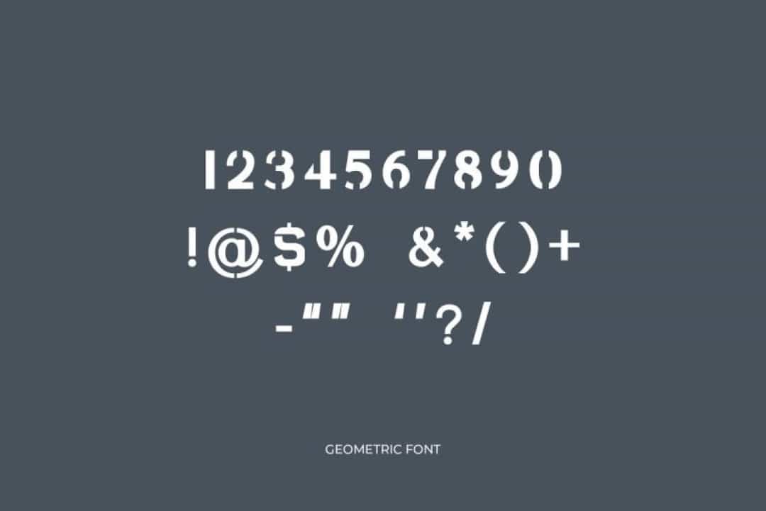 Pure Mechanic Font Image 3