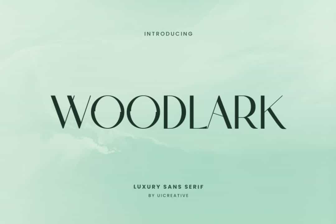 Woodlark Font Image 1