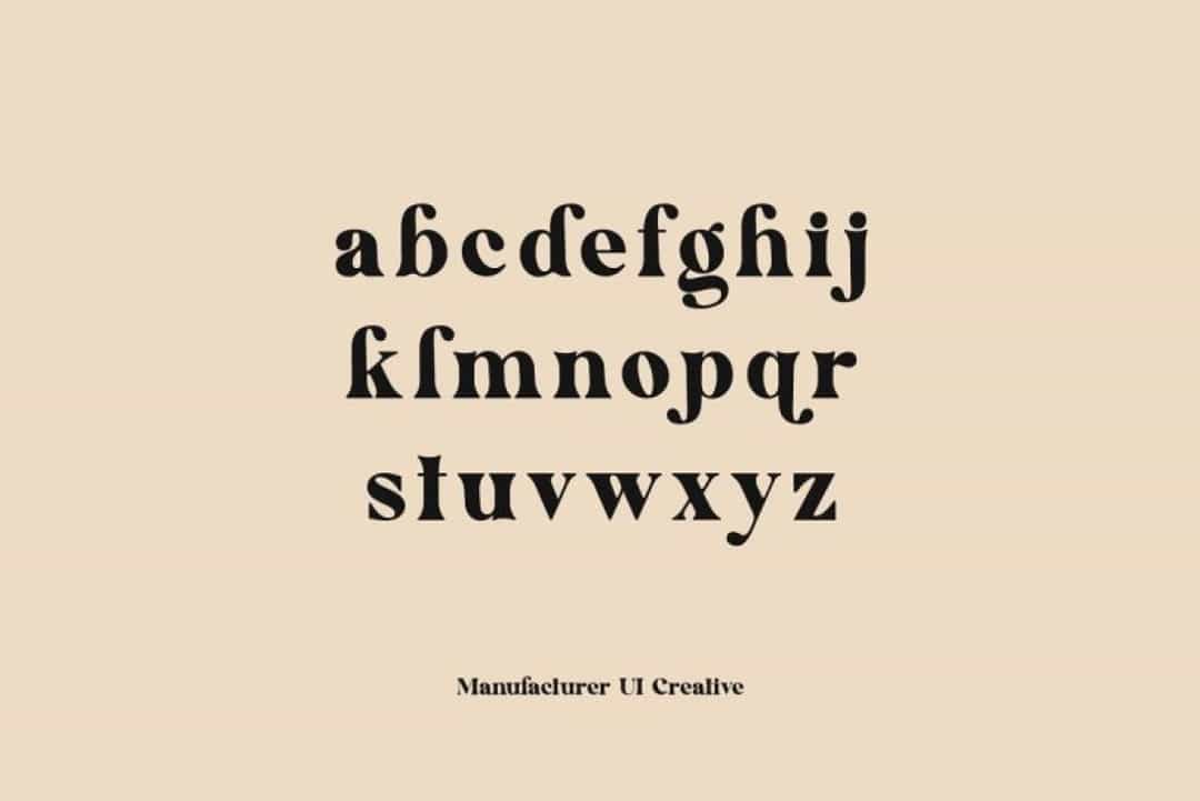 Quick Peachy Font Image 3