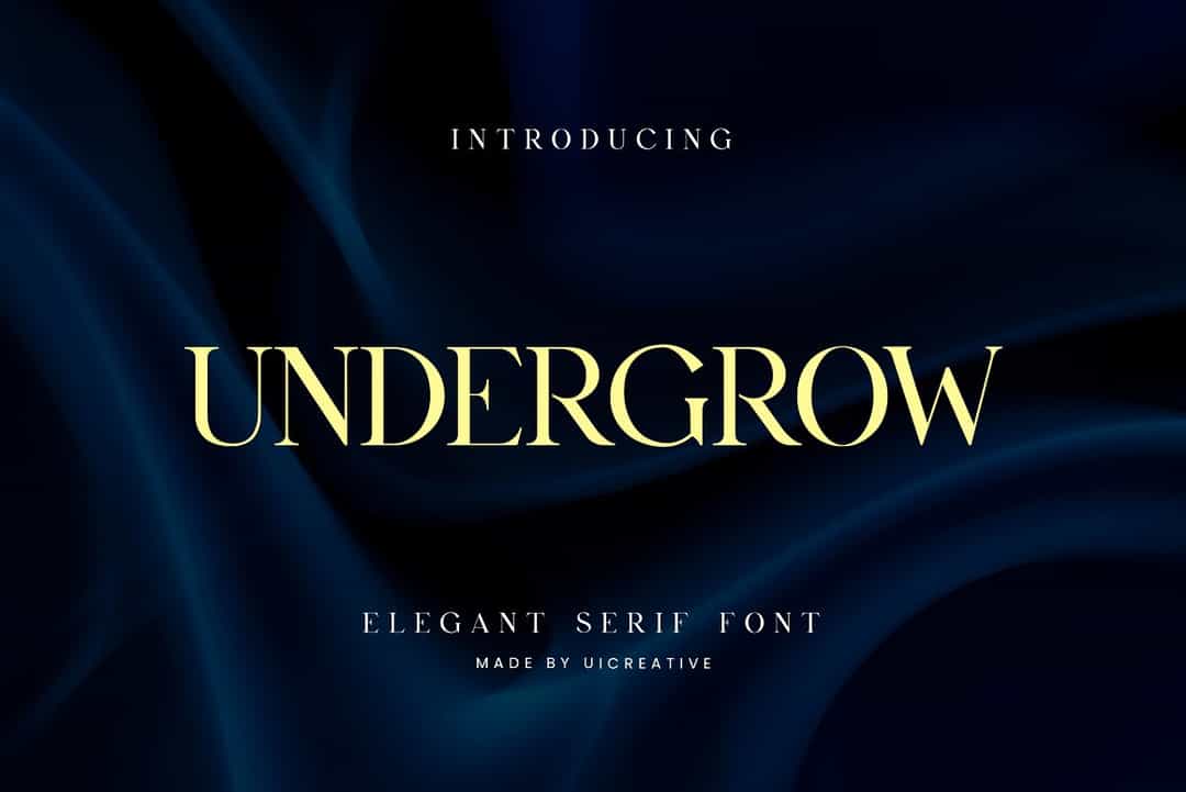 Undergrow Font Image 1