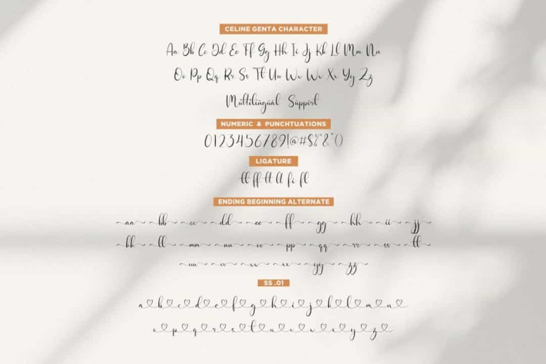 Magnolina Font Image 3