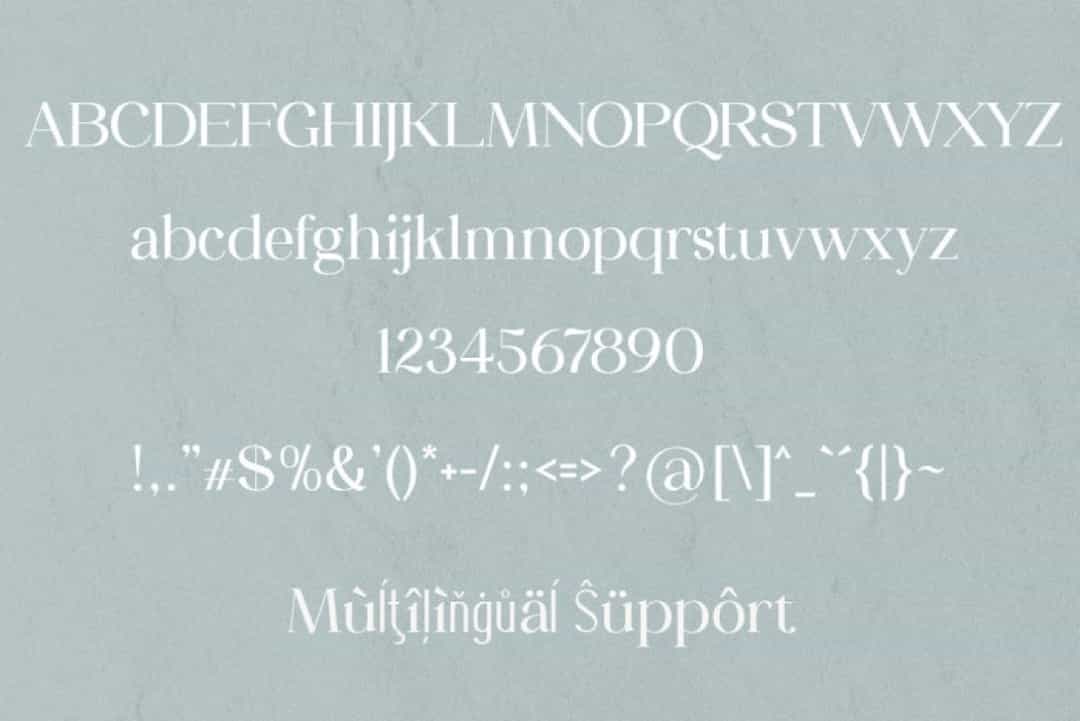 Camellia Font Image 3