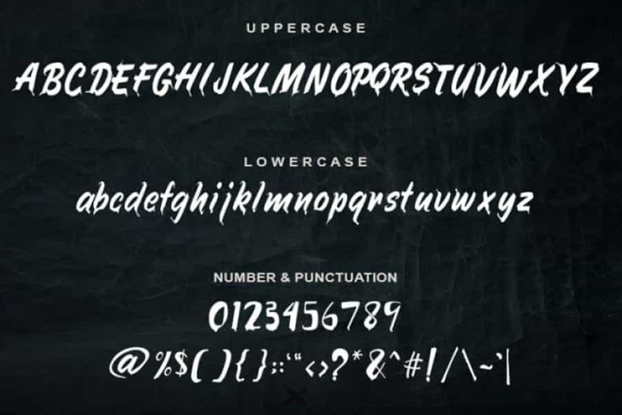Monster Eye Font Image 3