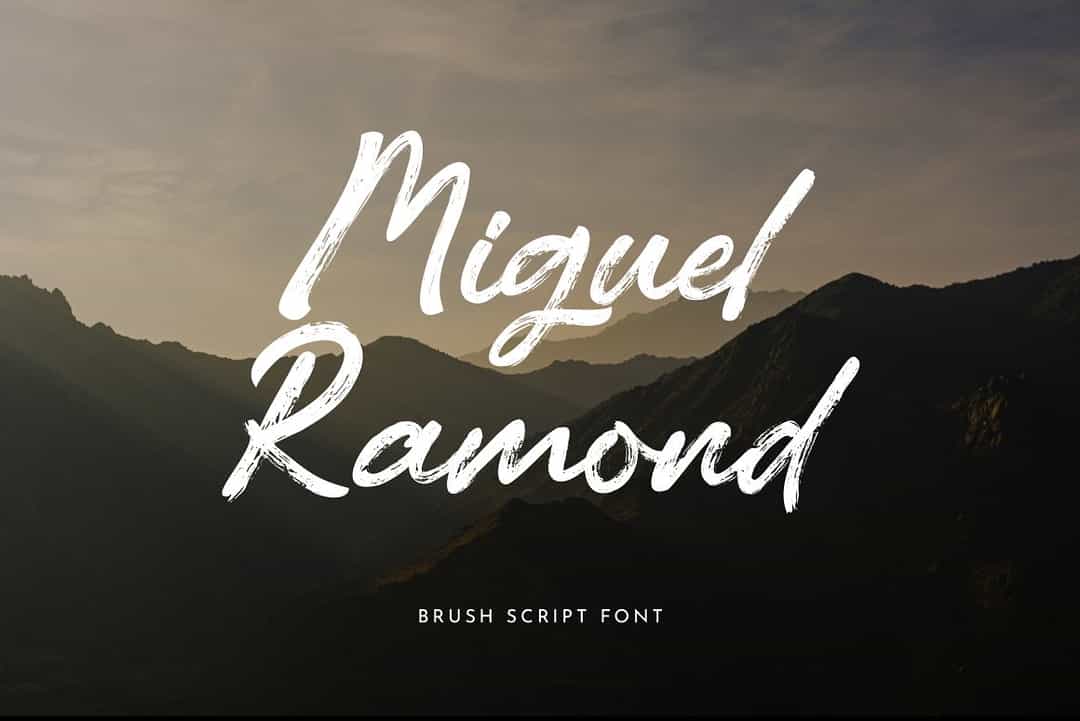 Miguel Ramond Font Image 1