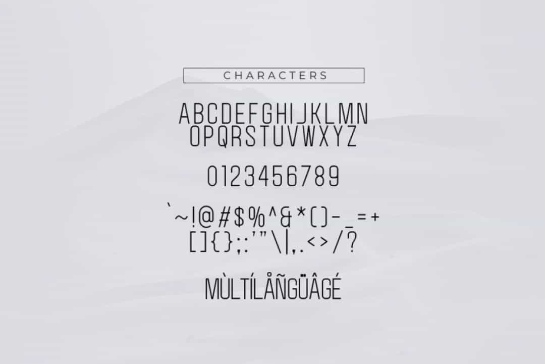 Holigas Font Image 3