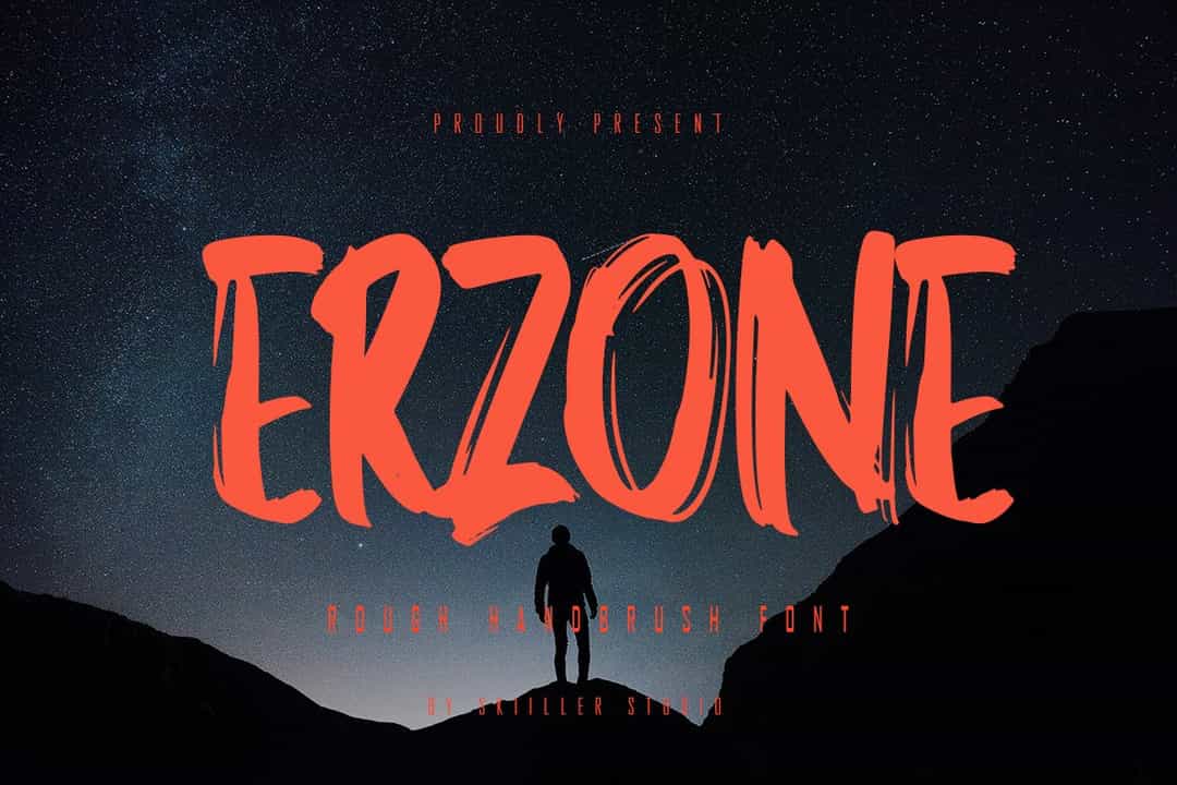 Erzone Font Image 1