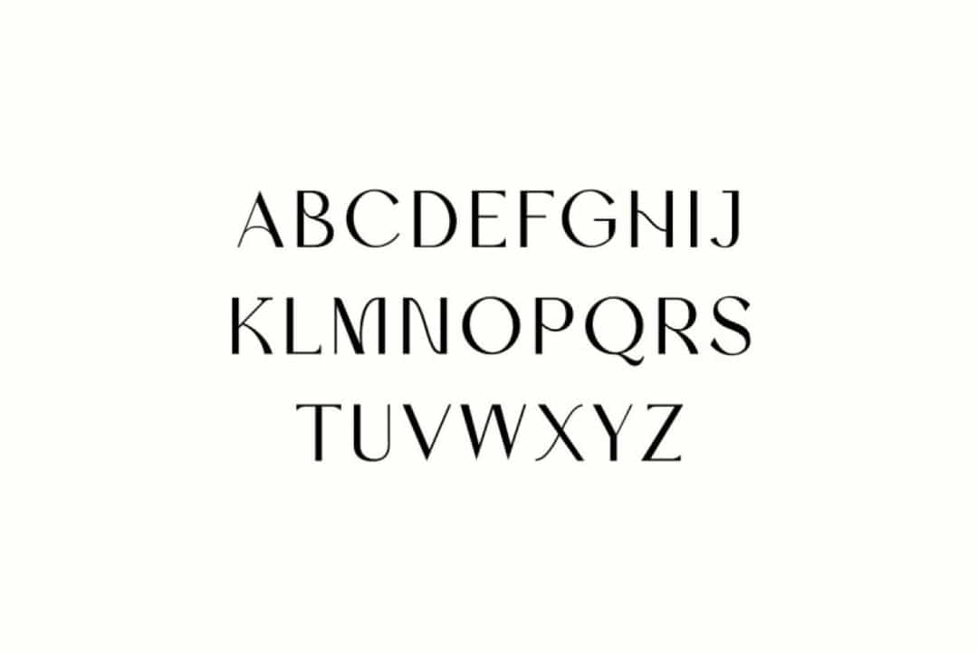 Chia Bianville Font Image 2