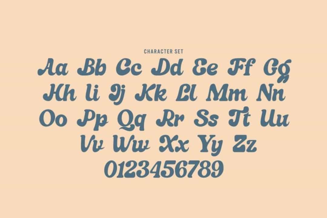 Bright Live Font Image 3