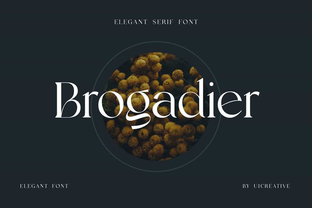 Brogadier Font Image 1