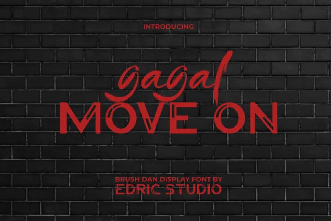 Gagal Move On Font Image 1