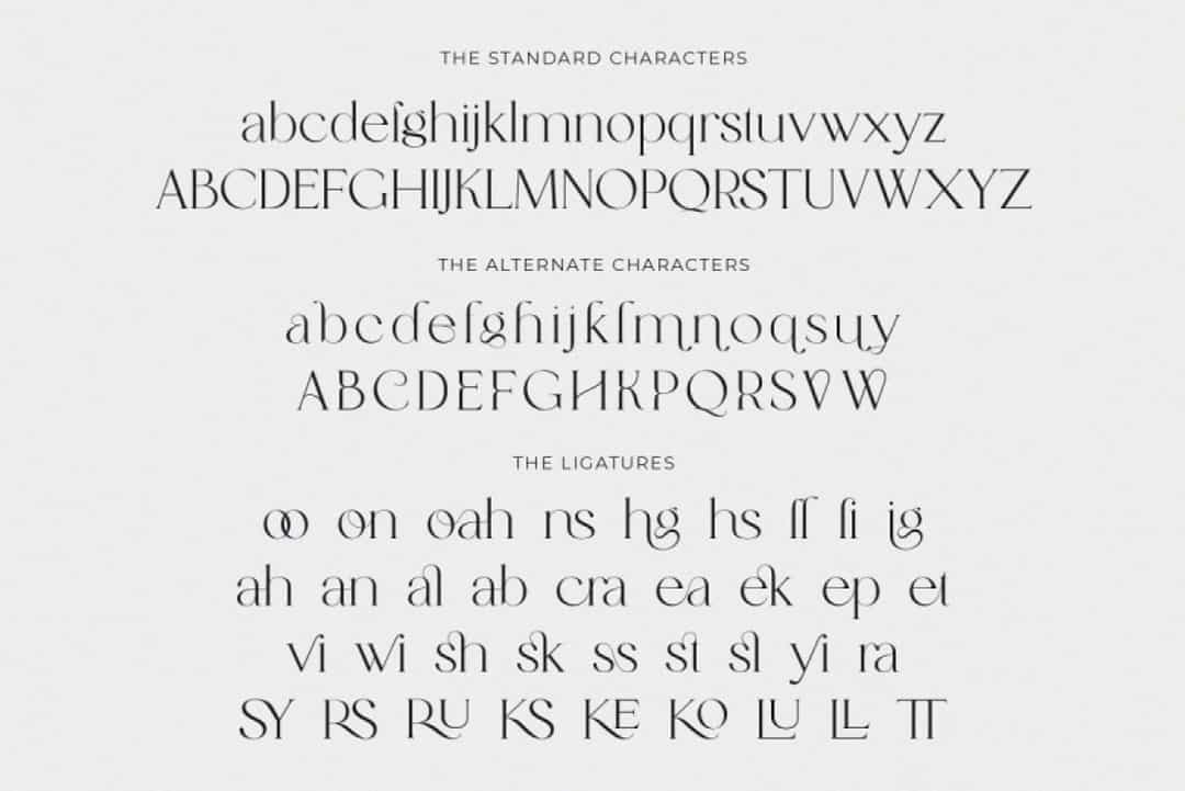 Catalina Vintage Font Image 2