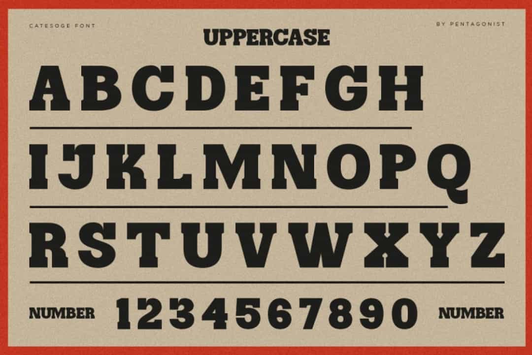 Catesoge Font Image 2