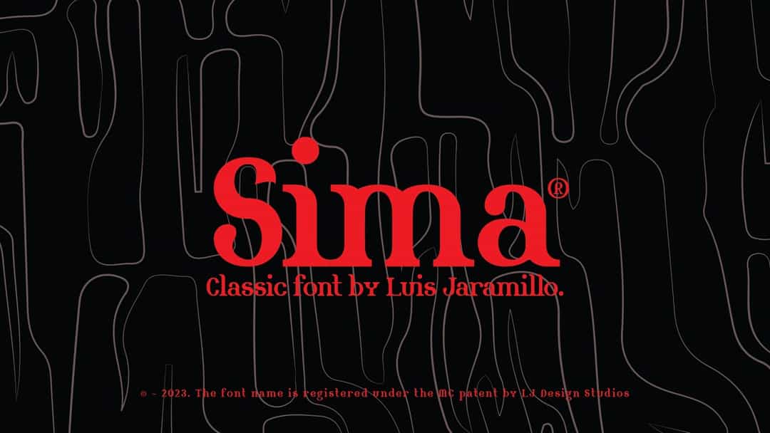 Sima Font Image 1
