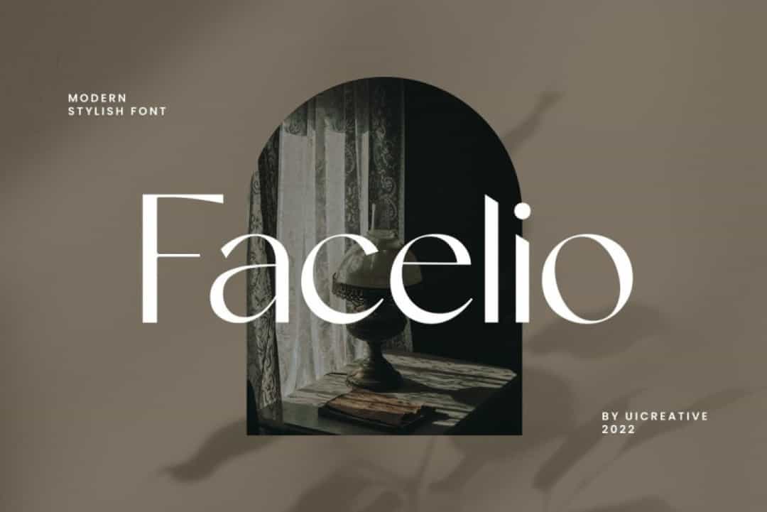 Facelio Font Image 1
