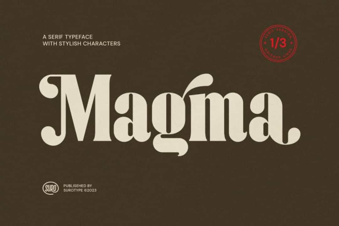 Magma Font Image 1