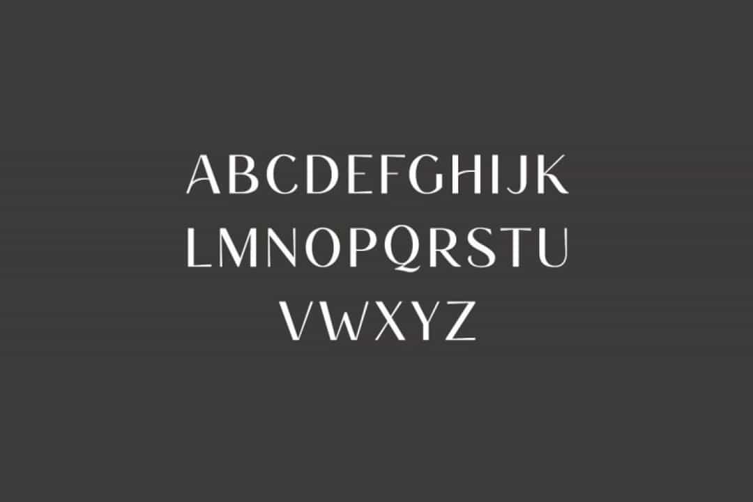 Brown Rosemary Font Image 2