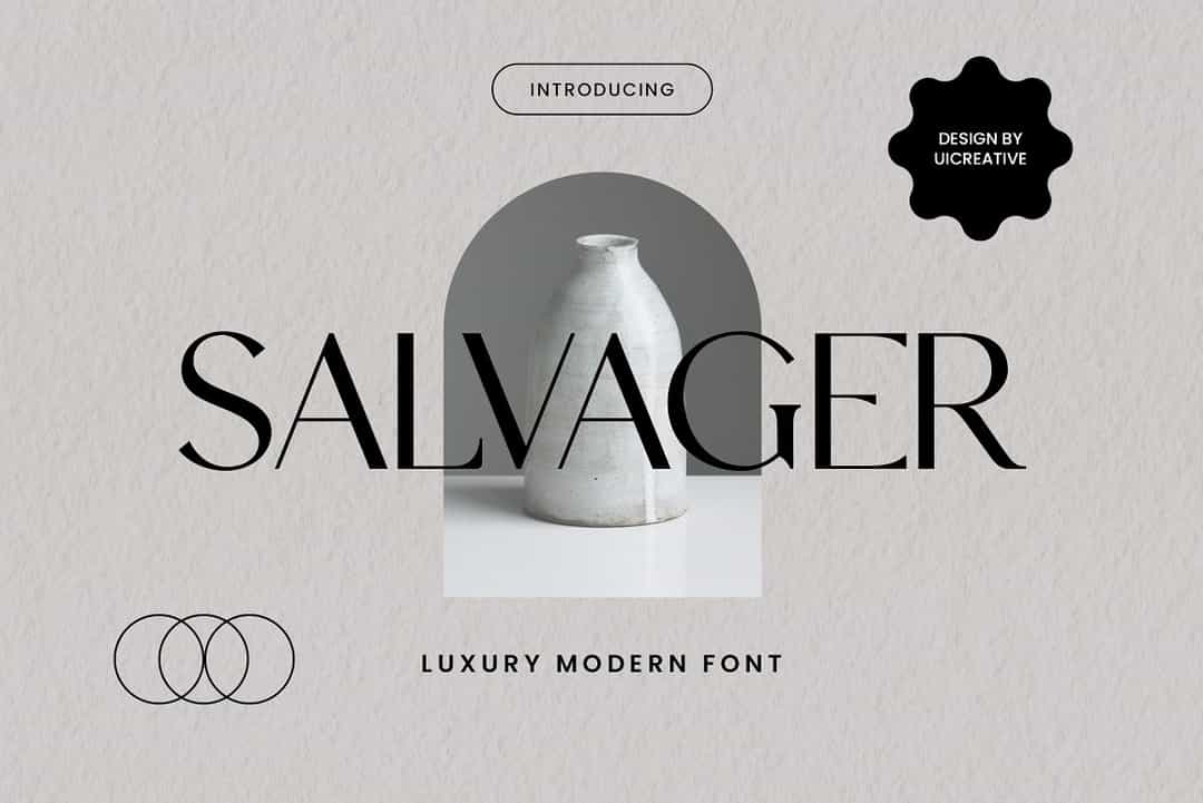 Salvager Font Image 1