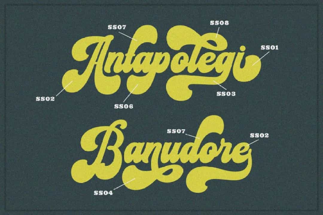 Hiladous Font Image 2