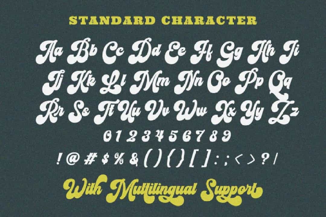 Hiladous Font Image 3