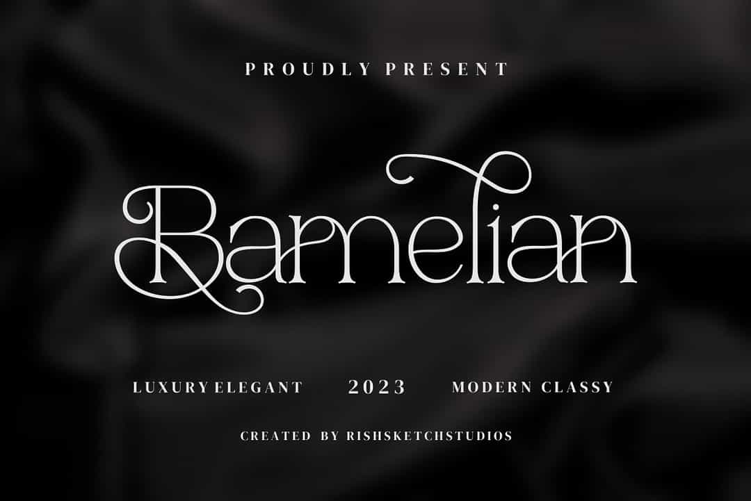 Bamelian Font Image 1