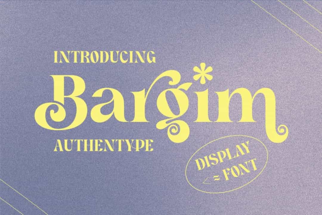 Bargim Font Image 1